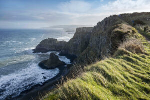 Clifftop walkway, country Antrim