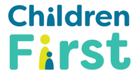Children First logo. 